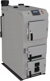 Dvojfunkčné oceľové kachle na drevo Stalmark, 37 kW